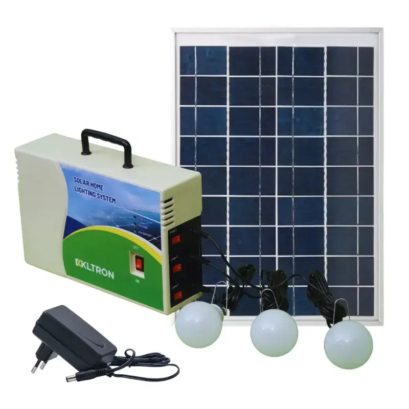 Care Way 10W Solar Rechargeable Home Lighting System with 7AH Lithium Iron Battery For Home, Emergence and Outdoor Usage Super Sale