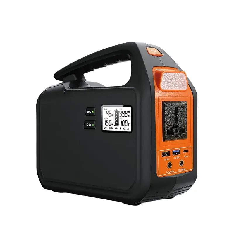 Price Drop GIGAWATTS S150 155Wh Portable Power Station 300W AC USB & Type C Output with LED light for Outdoor, Camping, Fishing & RV