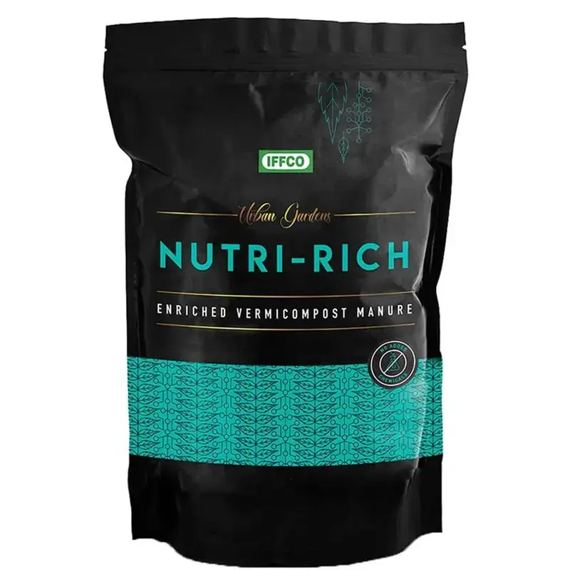Express Delivery IFFCO Urban Gardens 5kg Nutri Rich Seaweed Fortified Vermicompost for Plants (Pack-1 Pc) 4.8