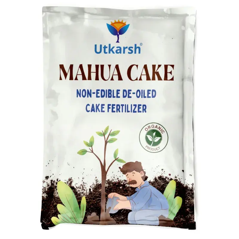 While Supplies Last Utkarsh Mahua Cake for Plants | Organic Fertilizer | 900 gm(Pack-1 x 900 gm)