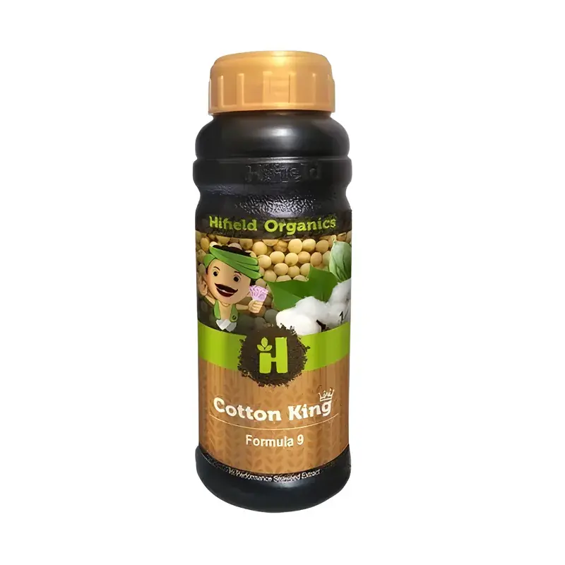 Hifield Cotton King Organic Bio Fertilizer (Growth Promoter for Cotton)(Quantity-250 ml) Price Cut