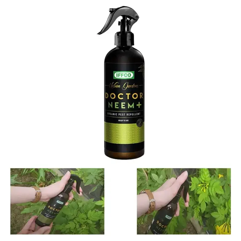 IFFCO Urban Gardens 500ml Doctor Neem Plus (Ready to Use) for Plants(Pack-1 Pc) 5.0 Premium