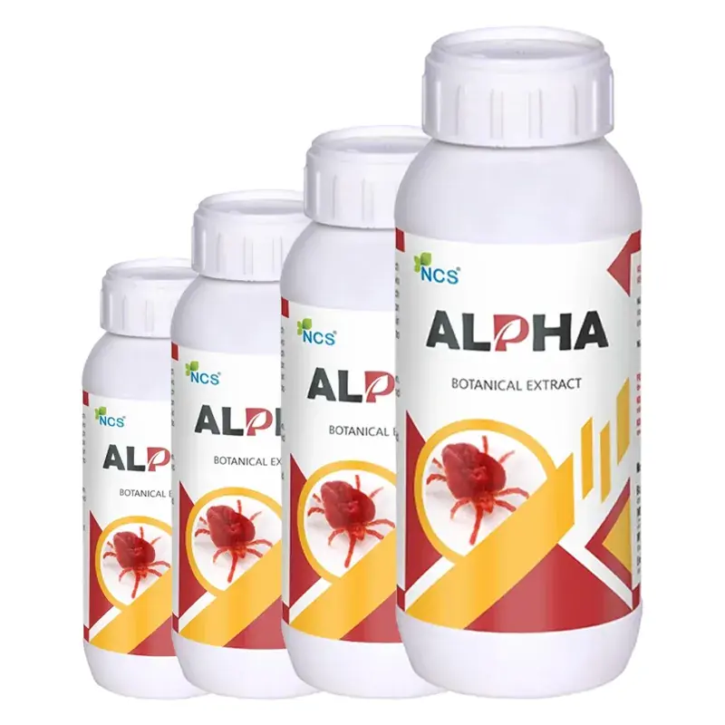 Noble Crop Science Alpha | Bio and Eco-Friendly Remedy for Thrips and Mites | Suitable for All Agricultural Crops(Quantity-100 ml) Original