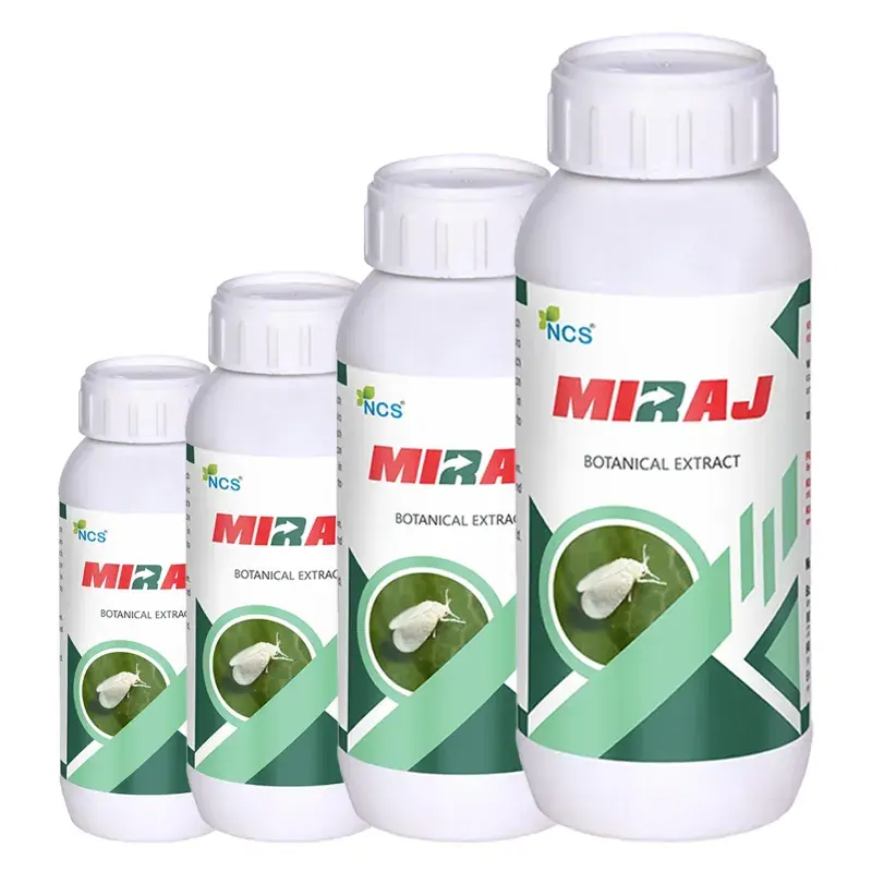 Noble Crop Science Miraj Botanical Extract | Special Solution for Whitefly and Green Jassid Control | Non-Toxic(Quantity-100 ml) Time-Limited