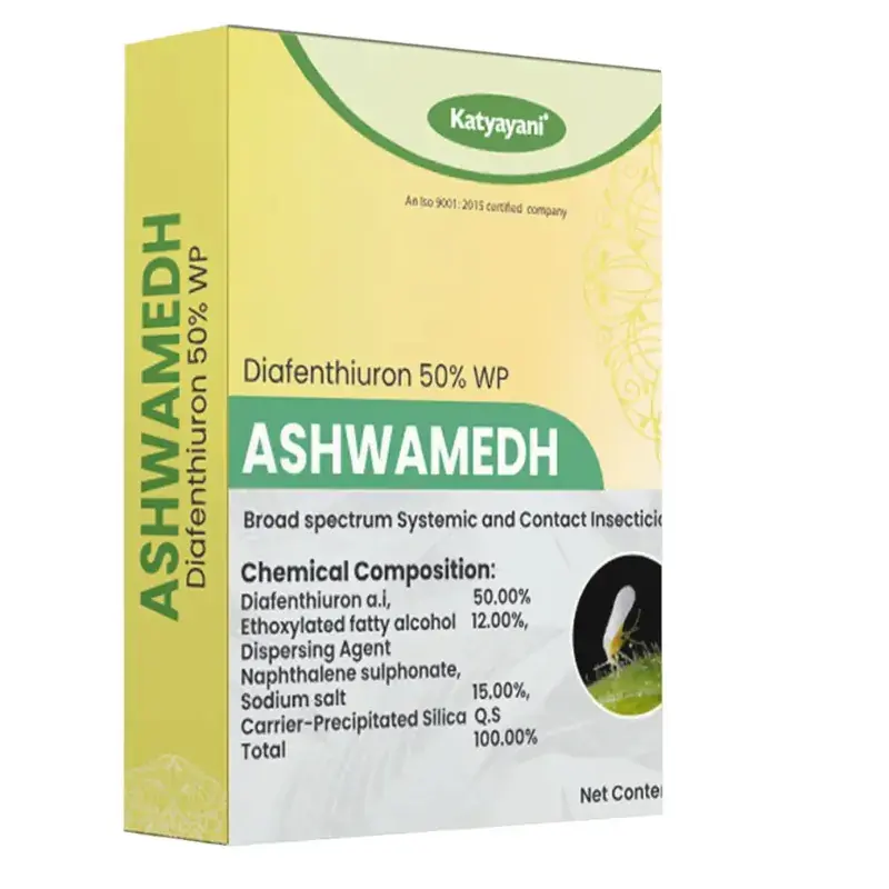 Warranty Included Katyayani Ashwamedh Diafenthiuron 50% WP New Generation Pro Insecticide for controlling Pests in Plants and Gardens(Pack-250 gm x 6)