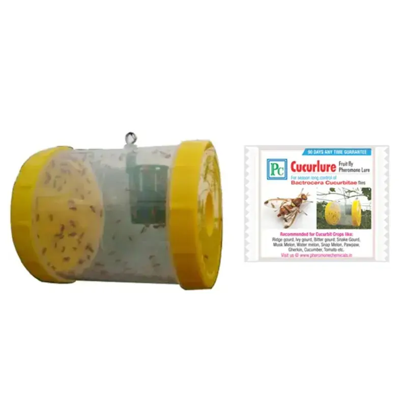 Top Pick High Quality 20 pieces Fruit Fly (Bactrocera cucurbitae) Lure with 20 pieces Trap 5.0