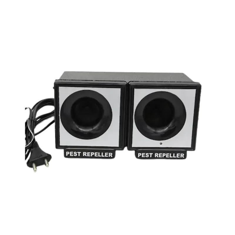 TELE NET BR-115 Ultrasonic Double Speaker Bird Repeller for 800 sq ft Indoor/600 sq ft Outdoor Area (3 Months Warranty) Latest