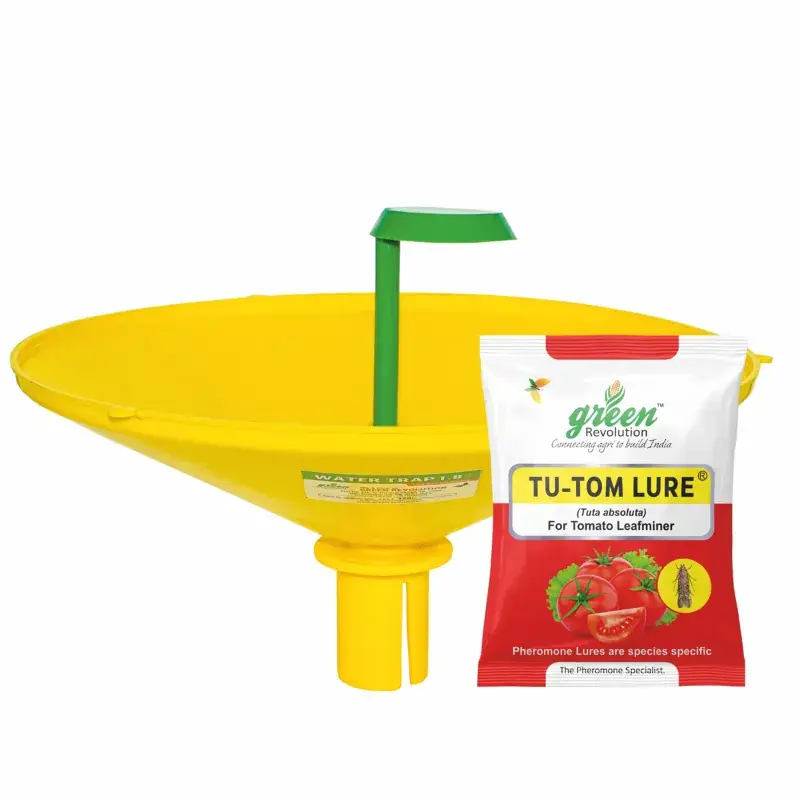 Green Revolution Highly Effective Water Pheromone Trap with TU-TOM Pheromone Lure(Pack-5 Pcs) 5.0 Grab Now