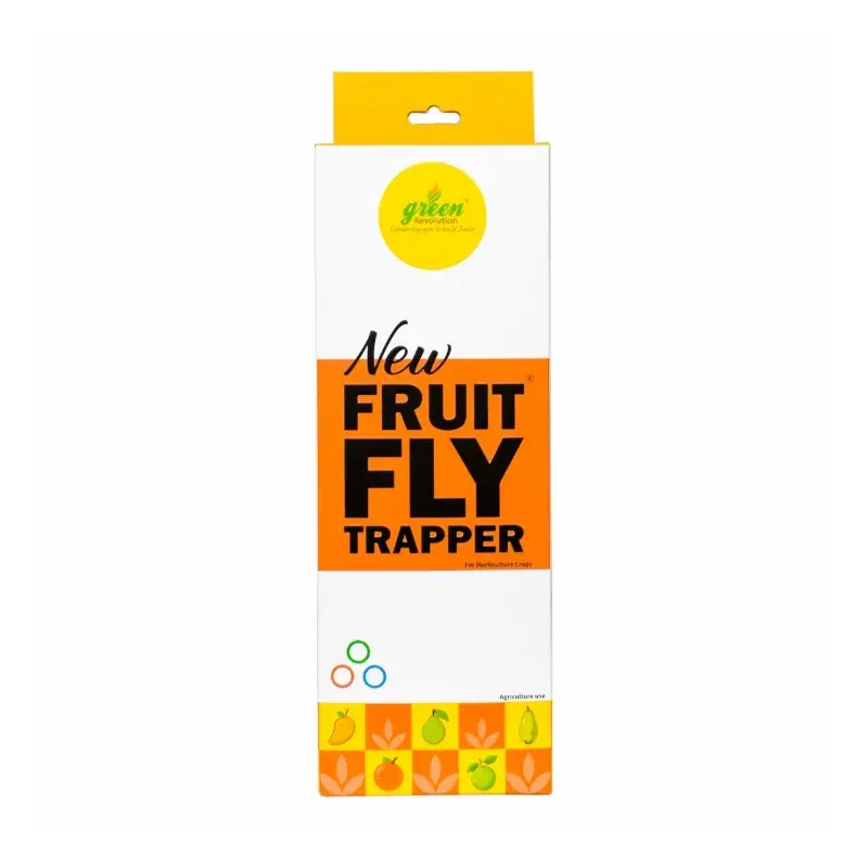 Green Revolution New Fruit Fly Trapper for Controlling Insects(Quantity-Set of 1 packet) Free Shipping