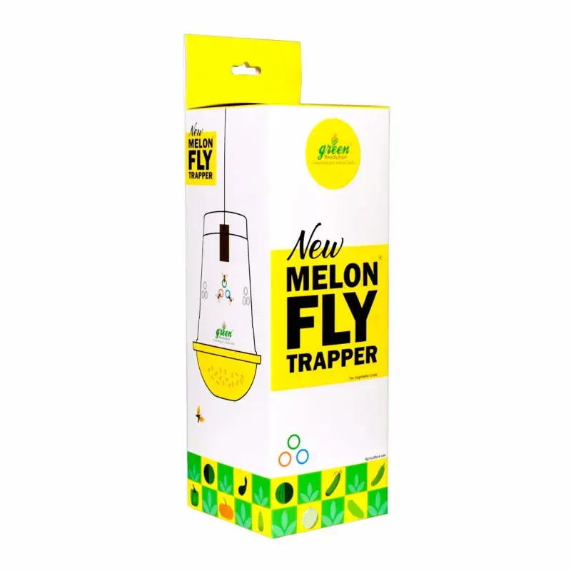 Green Revolution New Melon Fly Trapper for Controlling Insects(Quantity-Set of 1 packet) Premium