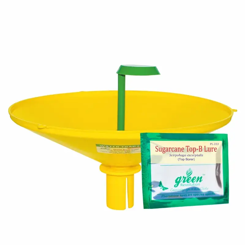 Green Revolution Highly Effective Water Trap with Sugarcane Top-B Lure(Quantity-5 pieces) Worldwide Shipping