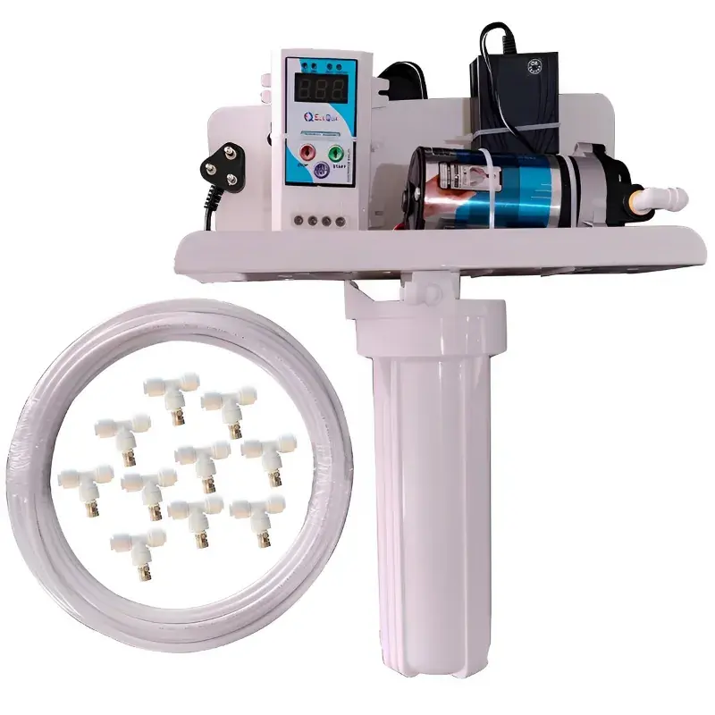 10 Single Nozzle Automatic Fogger Kit with Timer & Filter for 50 feet (1524 cm) Shed with 1 Year Warranty on Motor, Timer and Adapter4.7 Order Now
