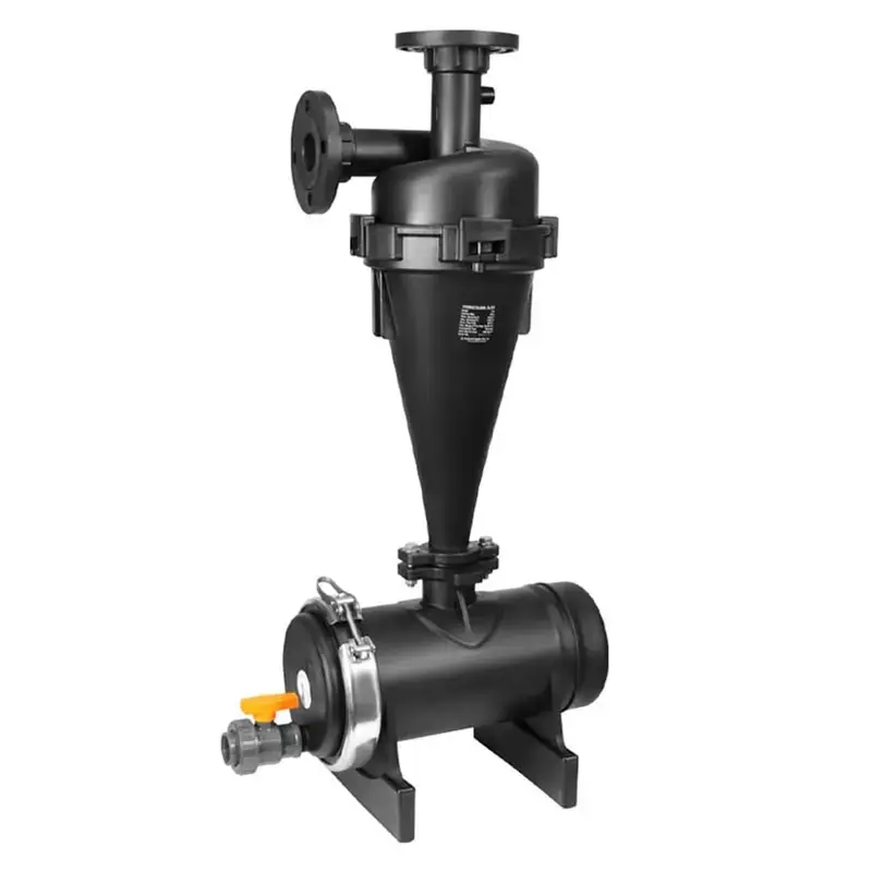 Automat AQ-144M 2 Inch Hydro Cyclone Filter with 1 Ball Valve & 2 Fixed Flanges for Water Purification 4.7 Limited Edition