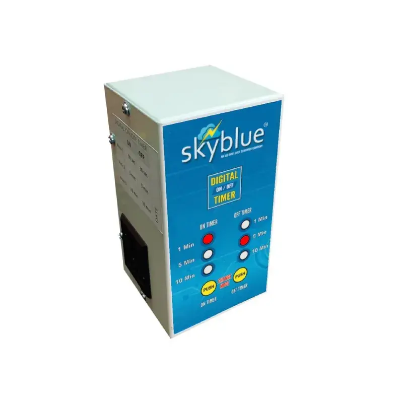 Sky Blue Digital Cyclic Timer for Fogger Systems, Hydroponics and Cooling Systems Cheap