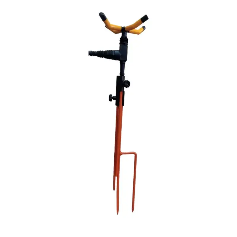 Original Unison Mild Steel Double Stage Sprinkler with 4 Arms Adjustable Height For Garden & Lawns 4.0