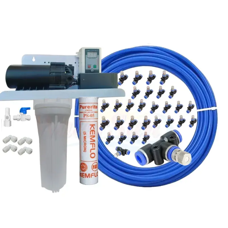 Deal WaterSun 30 Nozzle Fogger Kit with Timer, Filter and Other Accessories 5.0