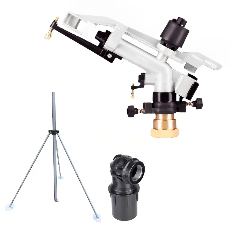 Automat 1.5 inch Female Threaded Rain Gun with Heavy Duty Harit Gun Stand and QFC (Pelican) Fast Shipping