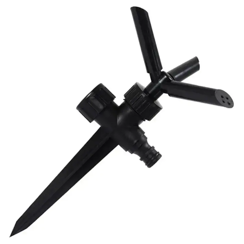 OUTO Garden Sprinkler 360 Degree Rotating Adjustable 3 Arm Water Sprayer for Watering 1 L Hose-end Sprayer (Pack of 1) Last Chance