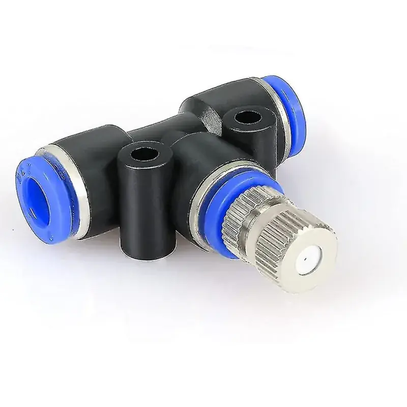 WaterSun SS 6 mm Mist Nozzle with TEE for agriculture, lawn, garden and greenhouse (Pack of 10 Pcs) Trending