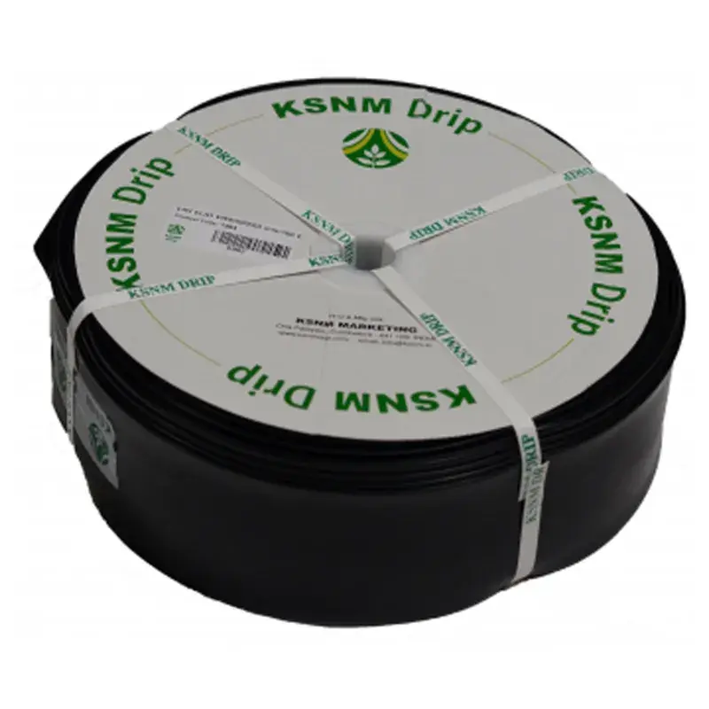 While Supplies Last KSNM 750 micron 75 mm 50 meter Lay Flat Pipe without Holes | Suitable for Irrigation Purpose