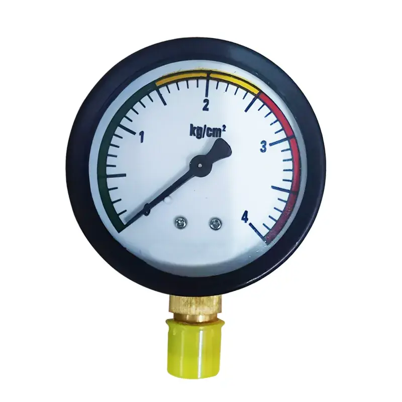 SUJAY Heavy Duty 2.5 inch Plastic Regular Type Pressure Gauge of 4 Kg/cm2 Pressure(Pack-1 piece) Viral