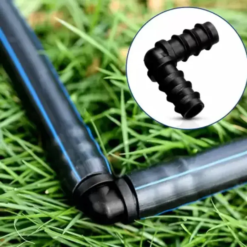 SUJAY 12mm Elbow Connector of Online Pipe for Drip Irrigation(Pack of 200 Pcs) Get Yours