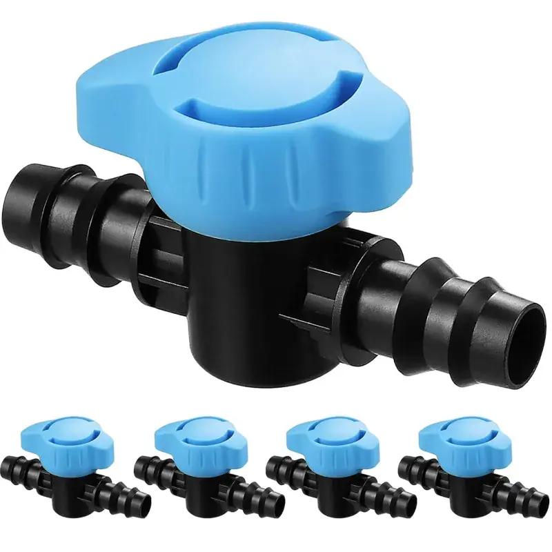 Latest WaterSun 3/4 InchBlue Mini Valve for Irrigation Use (Pack of 25 Pcs)(Size-16 mm)