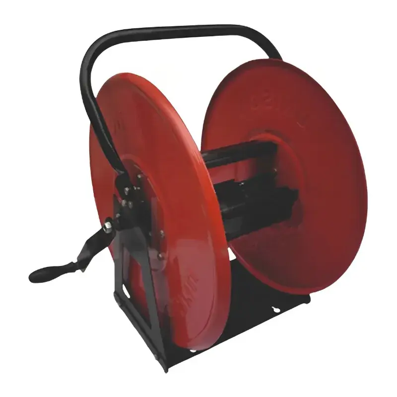 Exclusive Offer Small Hose Reel Stand Metal, Holds upto 60 Meter (200 feet) Pipe