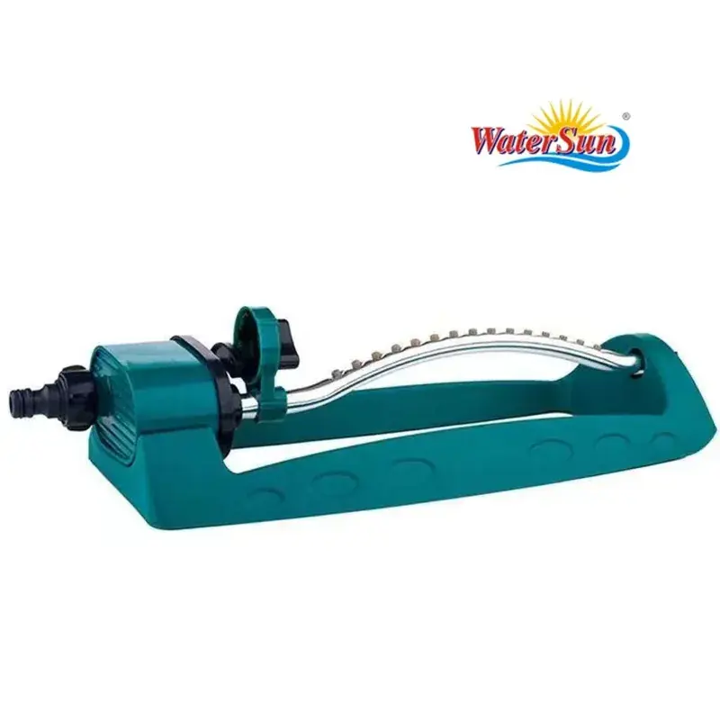 WaterSun Lawn Garden Sprinkler 15 Holes Adjustable Oscillating Sprinkler For Lawn Garden Yard Irrigation System Best Seller
