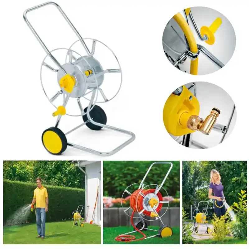 Modern Wolf-Garten WS 80 ZMaxi Deluxe Steel Hose Trolley