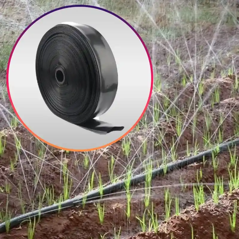 Jai Kisaan High Quality 20 mm, 150 meter (490 feet) LDPE Rain Pipe with Advanced Laser Punch Hole Technology(Quantity-1 piece) Viral