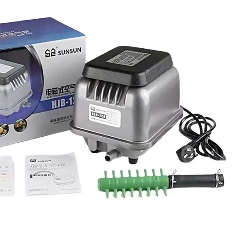 Worldwide Shipping SUNSUN HJB-120 Aquarium Electromagnetic Air Pump Suitable for Use in Any Freshwater or Marine Aquariums
