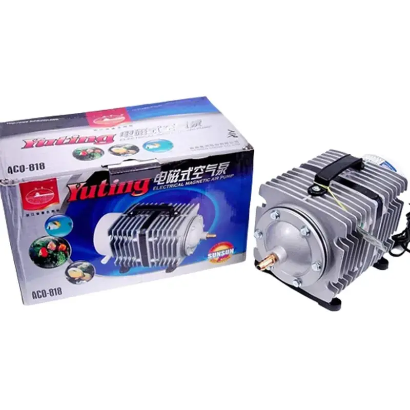 Worldwide Shipping SUNSUN ACO-818 Electromagnetic Air Pump (380 cm) For Biofloc, Pond,Fish Tank,Aquarium & Hydroponics