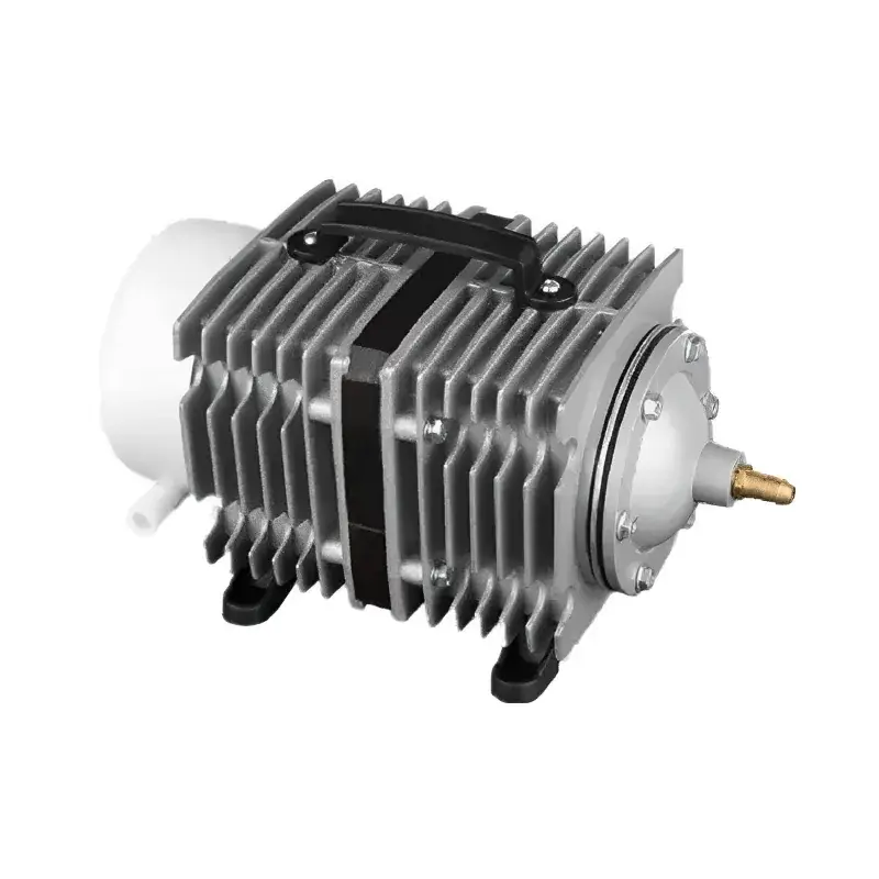 Warranty Included Sunsun ACO-008 Electro Magnetic Air Pump for Well-Being Inhabitants of Biofloc Tank, Aquariums, Fish tank and Fish Pond