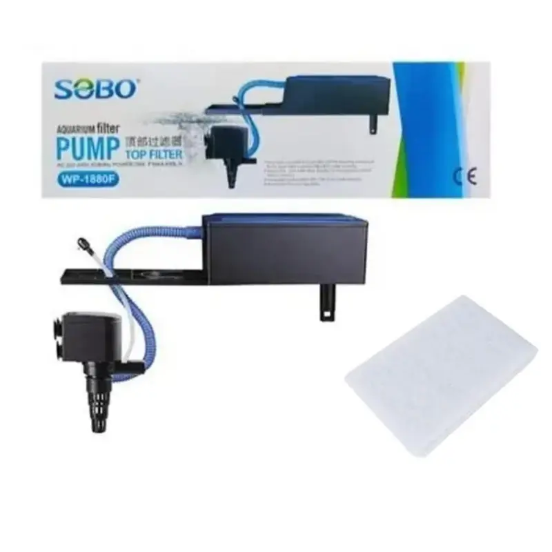 Top Rated SOBO WP-1880F Aquarium Top Filter, Output 880 L/hr