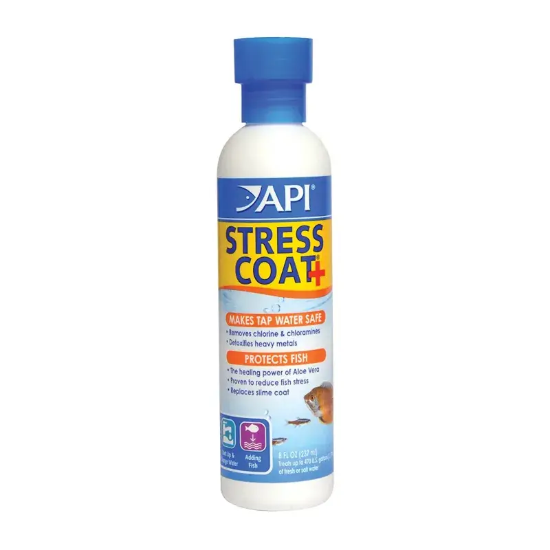 API Stress Coat Water Conditioner Liquid for Aquarium Water, 237 ml Reduced Price