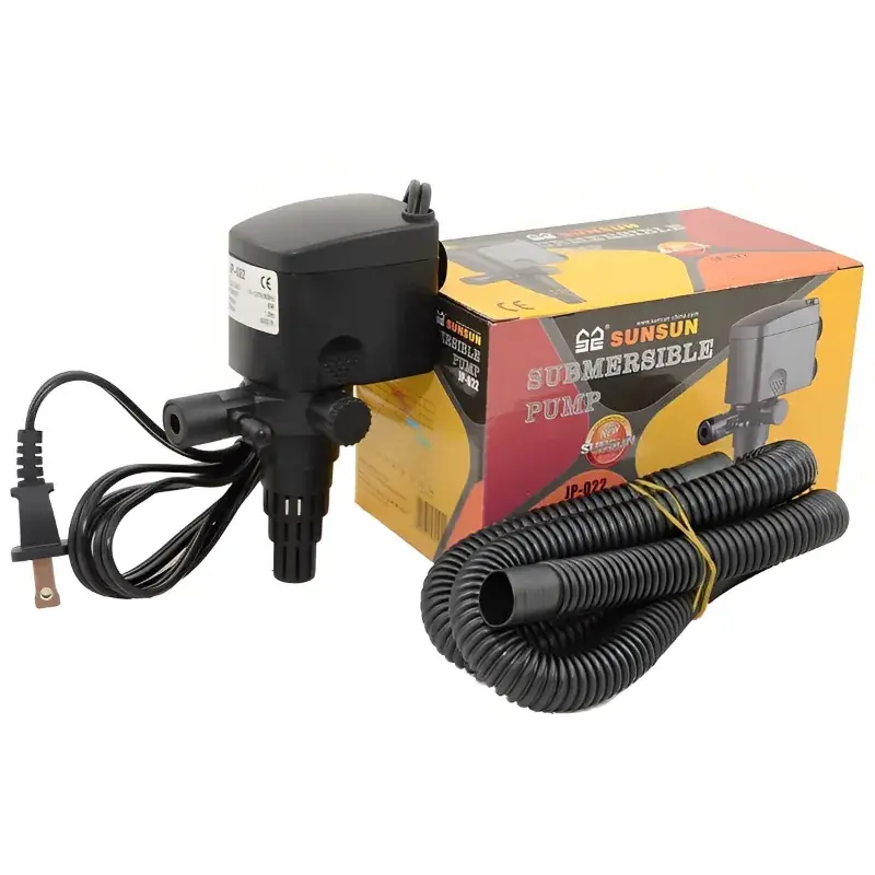 New Arrival SunsunJP-022Aquarium Fish Tank Power Head Aquarium Submersible Pump ( 8W | 600L/H | Lifts 1 Meter Height)