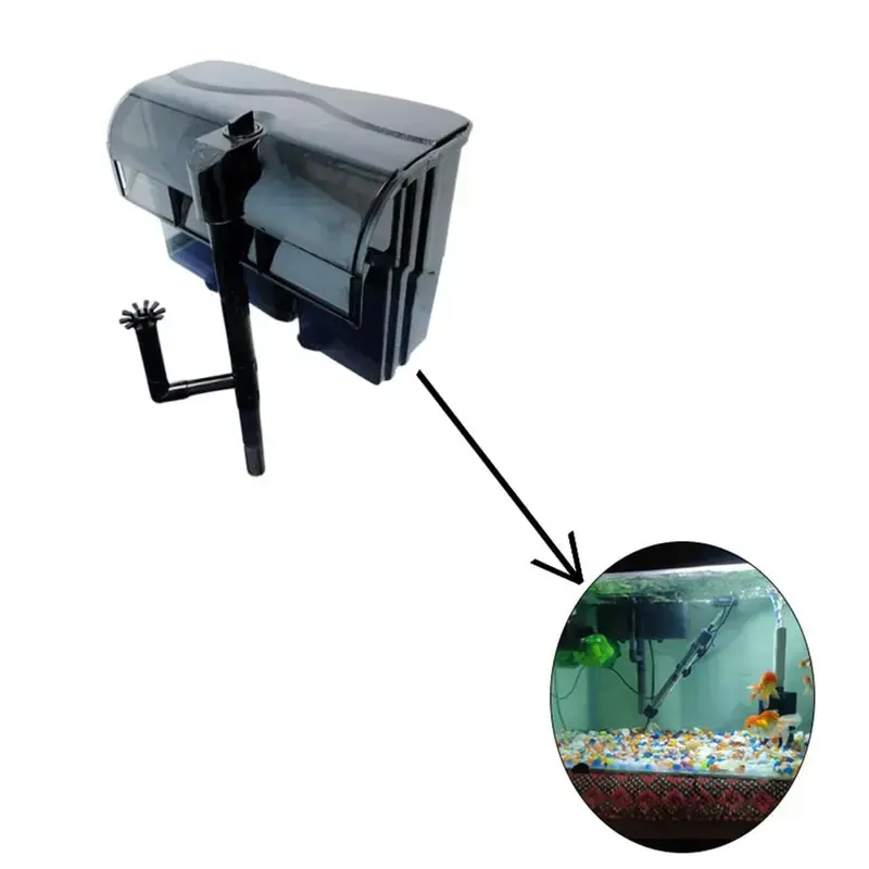 Deal Sunsun HBL-701 8-Watt Hang On Undergravel Aquarium Filter