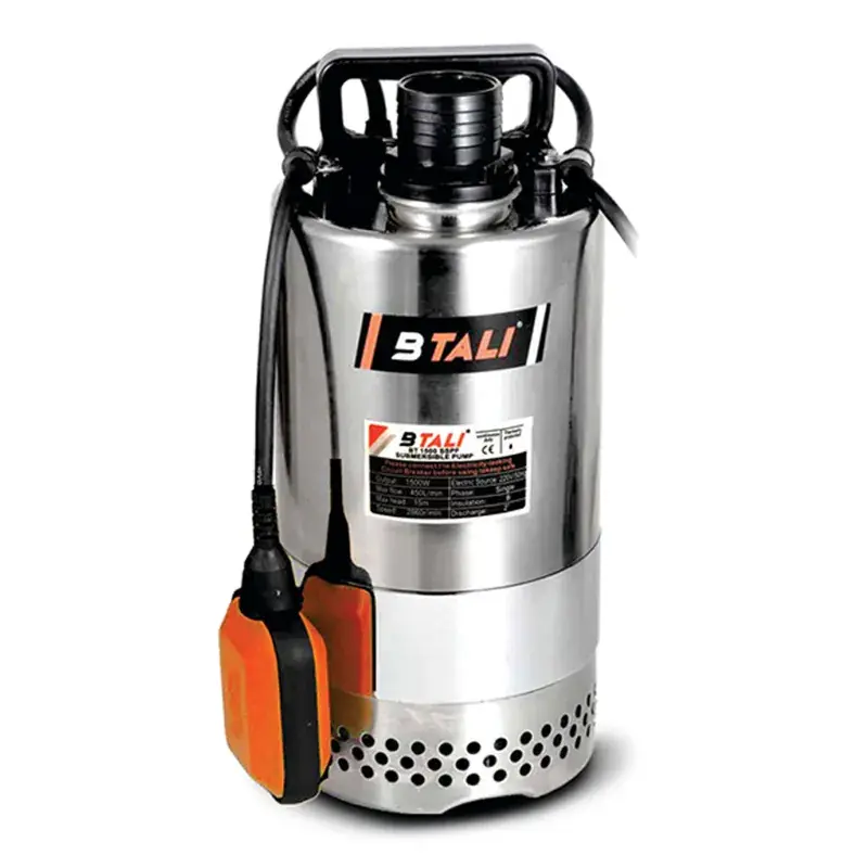 BTALI (BT 1500 SSPF) 2 HP(1500W) 450LPM Submersible Sewage Pump With 15M Max. Head New Release