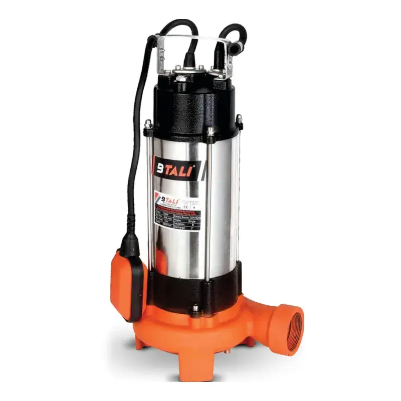 BTALI (BT 1300 SPCF) 2 HP(1300W) 300LPM Submersible Sewage Pump With 12M Max. Head Hassle-Free Returns