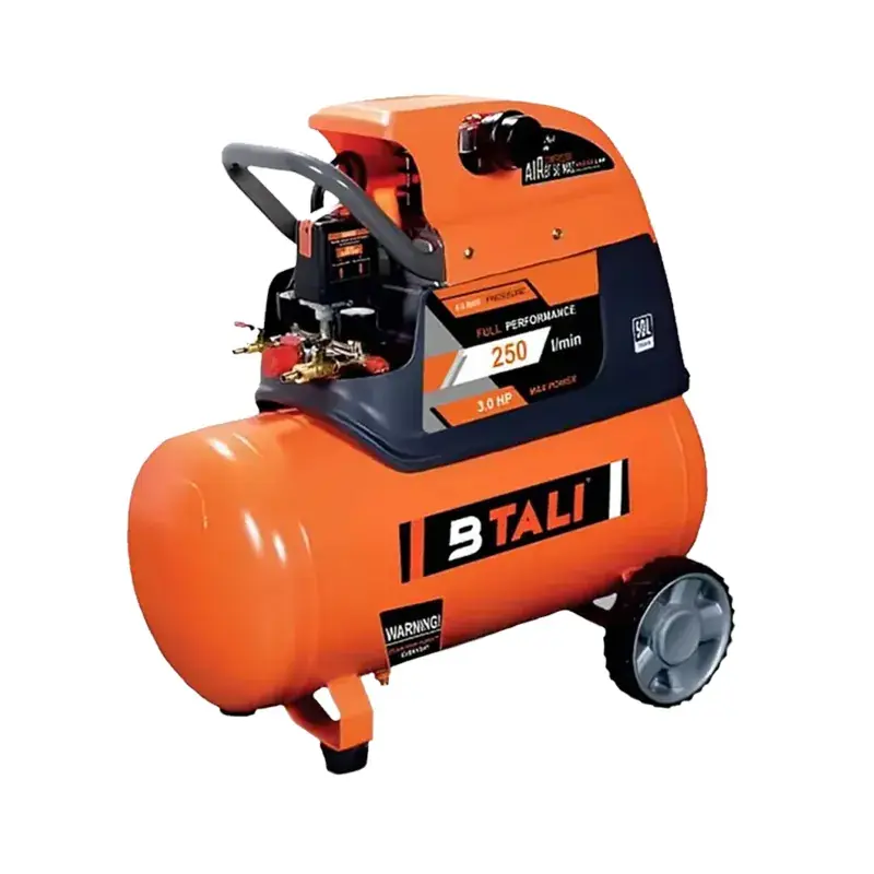 Budget BTALI 50 Litres Air Compressor With 3 HP Motor, 115 psi Max. Pressure and 250 LPM Max. Flow (BT 50 MAC) 5.0