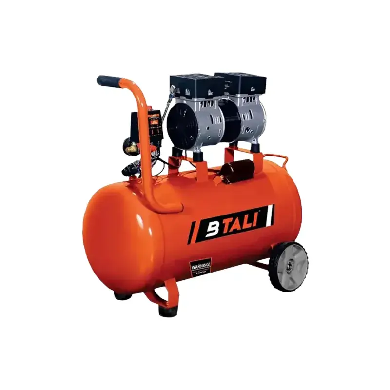 BTALI 50 Litres Oil Free Air Compressor With 1 HP Motor, 115 psi Max. Pressure and 106 LPM Air flow (BT 50OFAC) Crafted