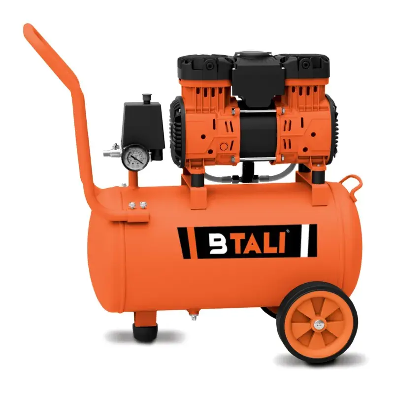 BTALI 25 Litres Oil Free High speed Air Compressor With 2 HP Motor, 116 psi Max. Pressure (BT 25 OFACHS 1400) 4.0 Free Shipping