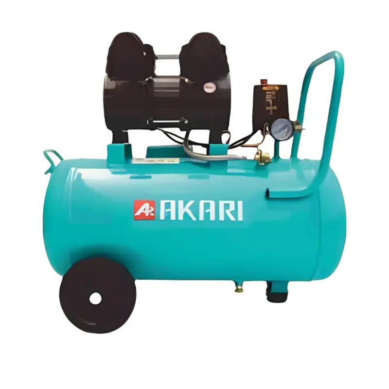 Original Akari 50 Litres Oil Free Air Compressor With 3 HP Motor, 2850 RPM (APT-OFC-50L)