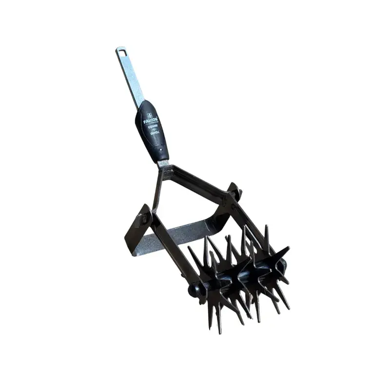 Falcon Premium Hand Soil Tiller FPHT-309 CQ: Till, Aerate & Weed with Ease Time-Limited