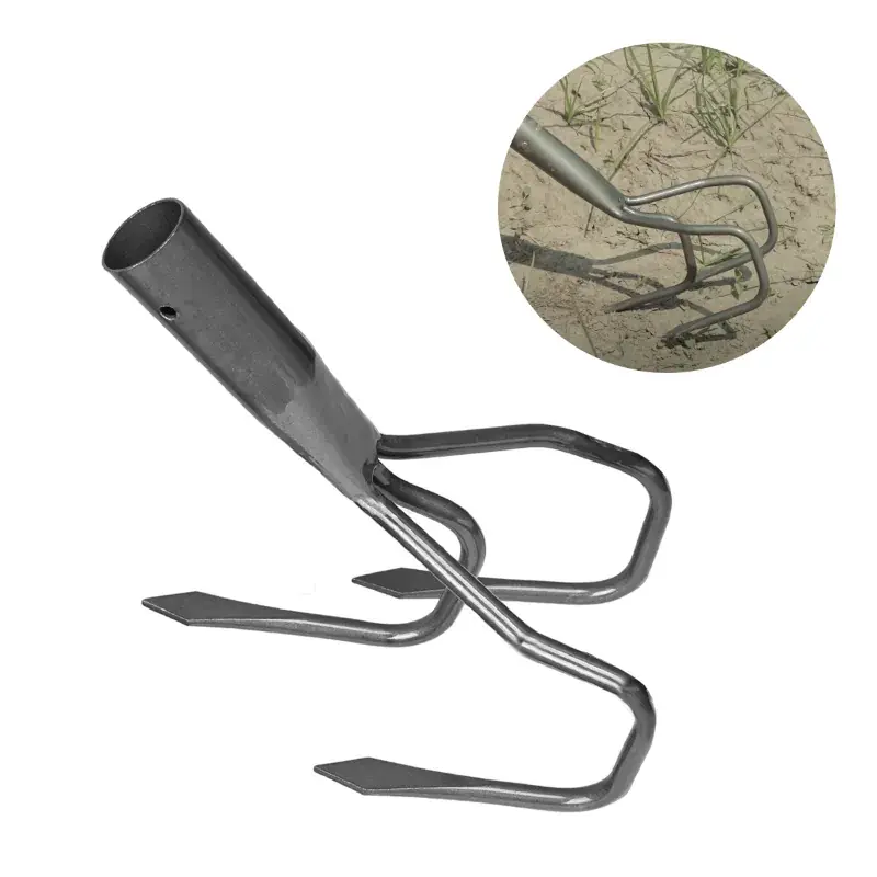 New Release Falcon FCH-303 Iron Prong Cultivator Without Handle 5.0